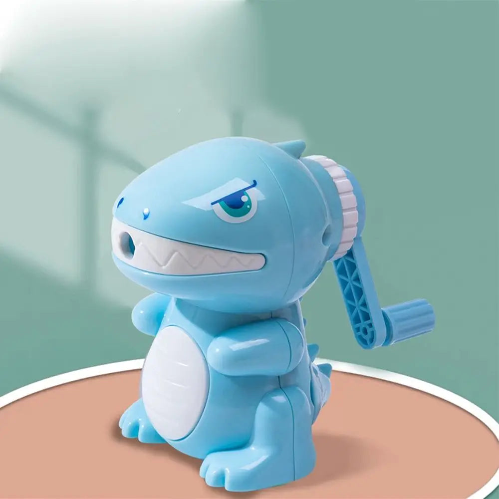 Hand Crank Cute Dinosaur Mechanical Pencil Sharpener Automatically Enters Lead Creative Cartoon Stationery Office School Supplie