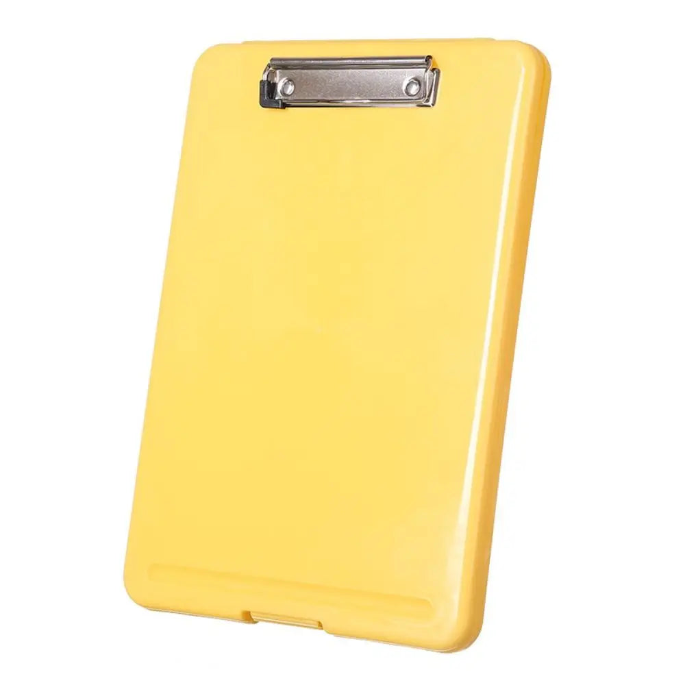 Memo Clip Board A4 File Clipboard Box Case Large Capacity File Storage Writing Clipboard Waterproof Plastic Memo Clip Board