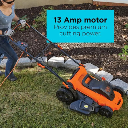 BLACK+DECKER Lawn Mower, Corded, 13-Amp, 20-Inch (MM2000)