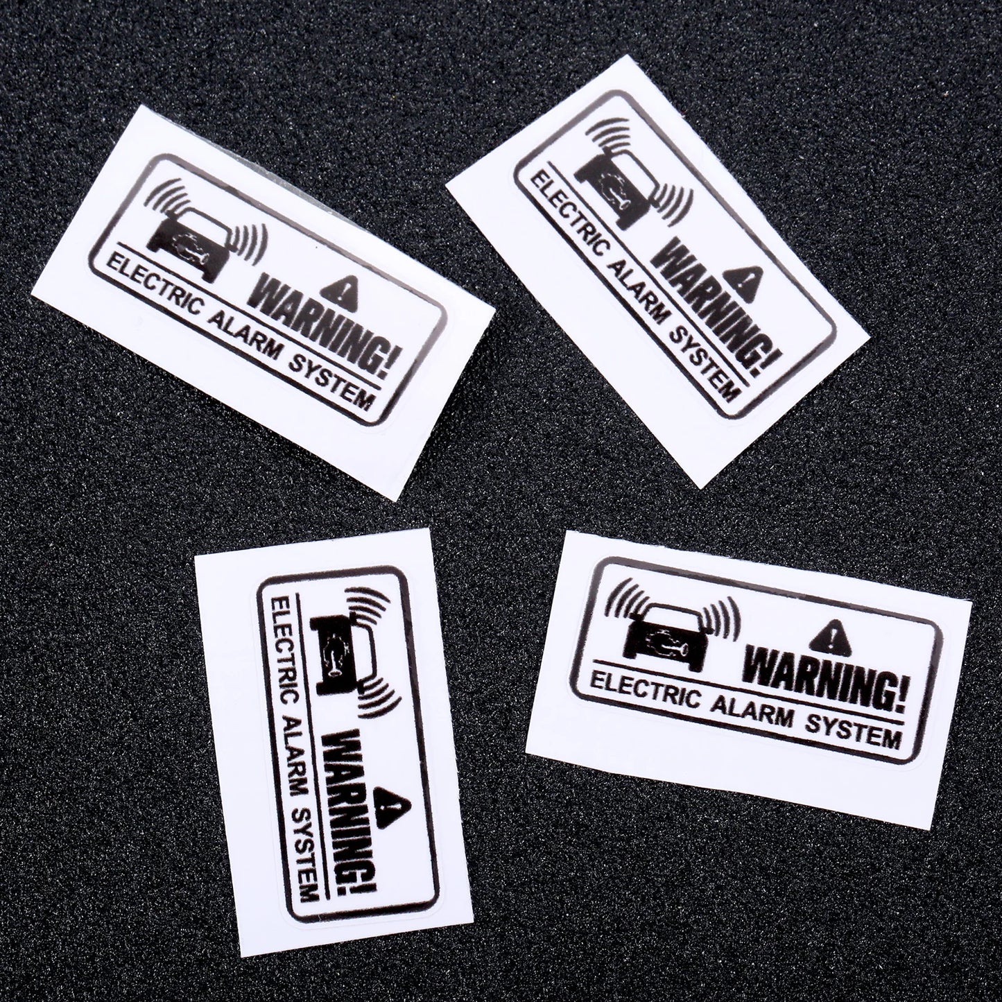 Self-adhesive Warning Alarm System stickers