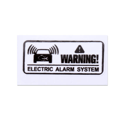 Self-adhesive Warning Alarm System stickers