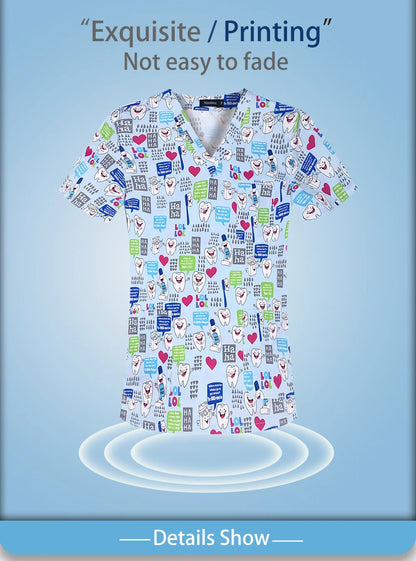 Nurse Uniform Short Sleeve Scrub