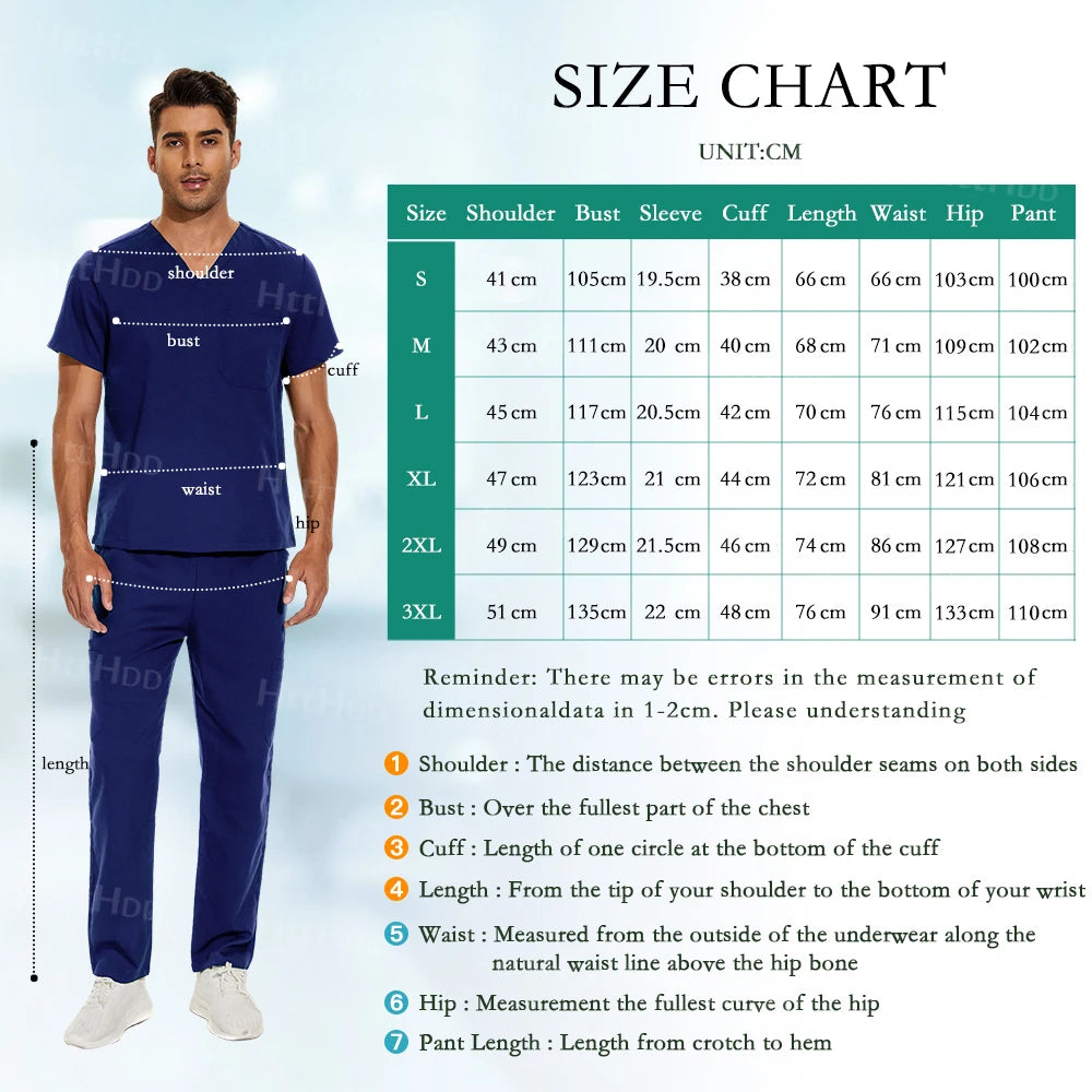 Men's Medical Uniforms