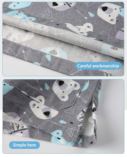 Cartoon Cat  Scrubs Top