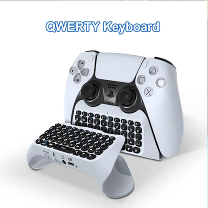 3.5mm Gaming Wireless Keyboard 3.0 Controller Pad for Sony PS5 DualSense Gamepad Mount Mini Keypad Built-in Speaker