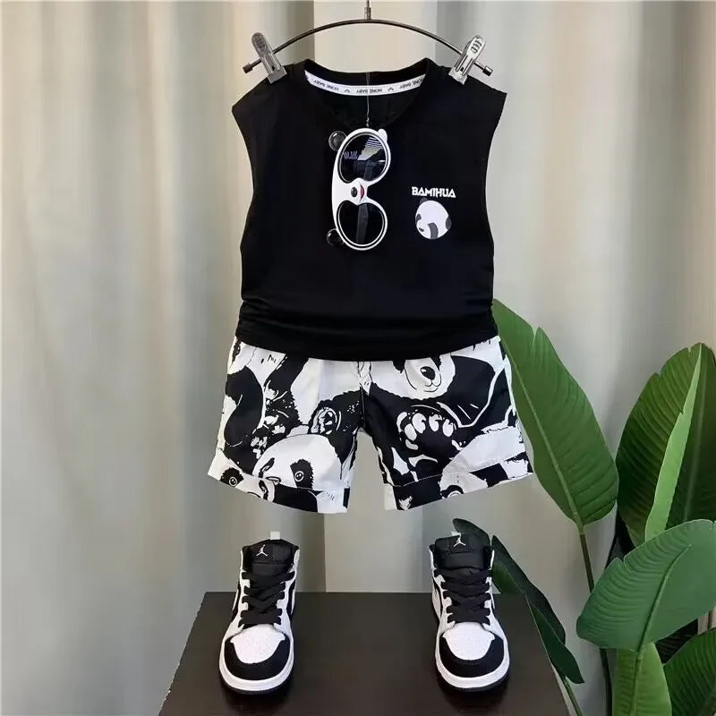 Conjunto de dos piezas para bebés niños