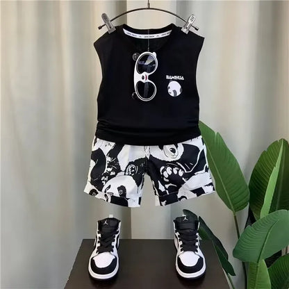 Conjunto de dos piezas para bebés niños