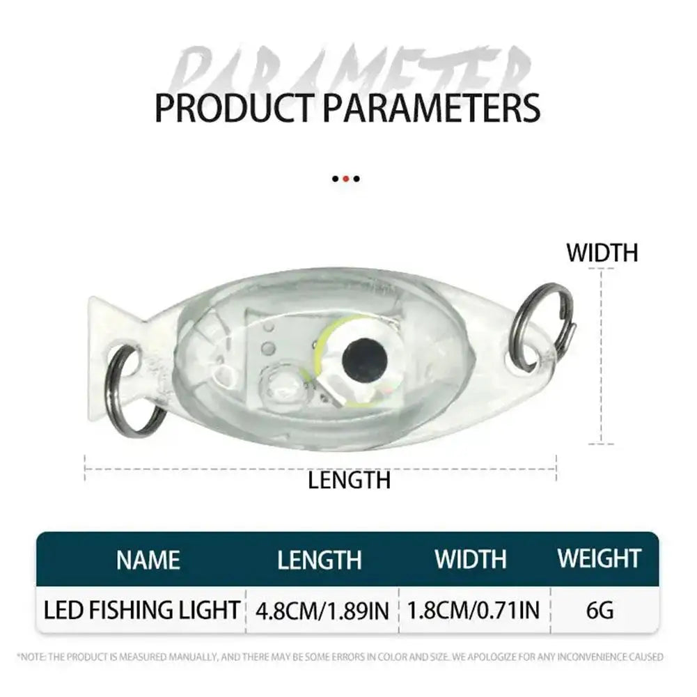 1 Pcs Underwater Fish Trap Lamp