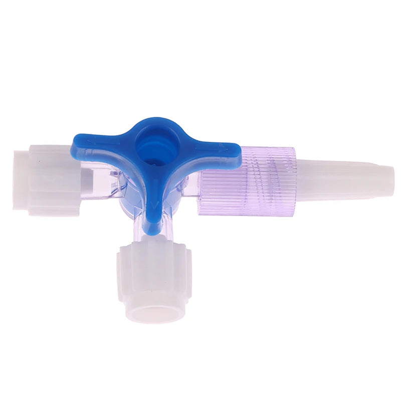 For Clinical Hospital Needle connector of syringe Adapter 2 or 3 Way Stopcock Flexiable T-Connector Extension Tube