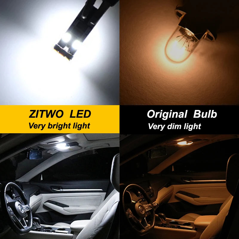 16Pcs Car LED Bulb Interior Indoor Light Kit