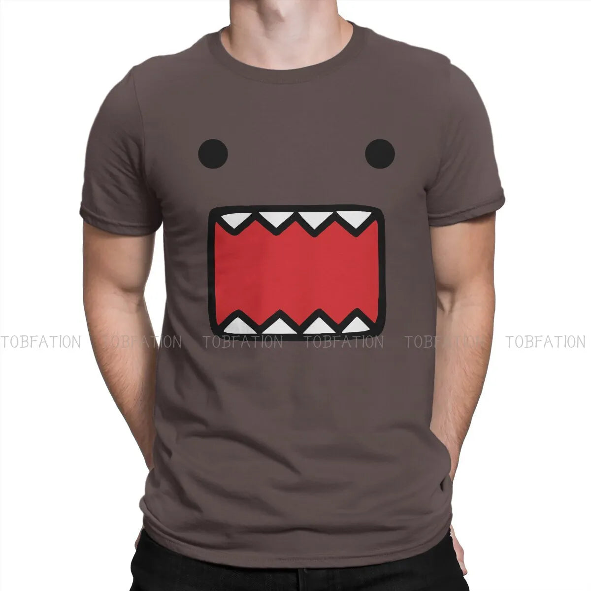 Camiseta con cara de muñeca Domo Kun