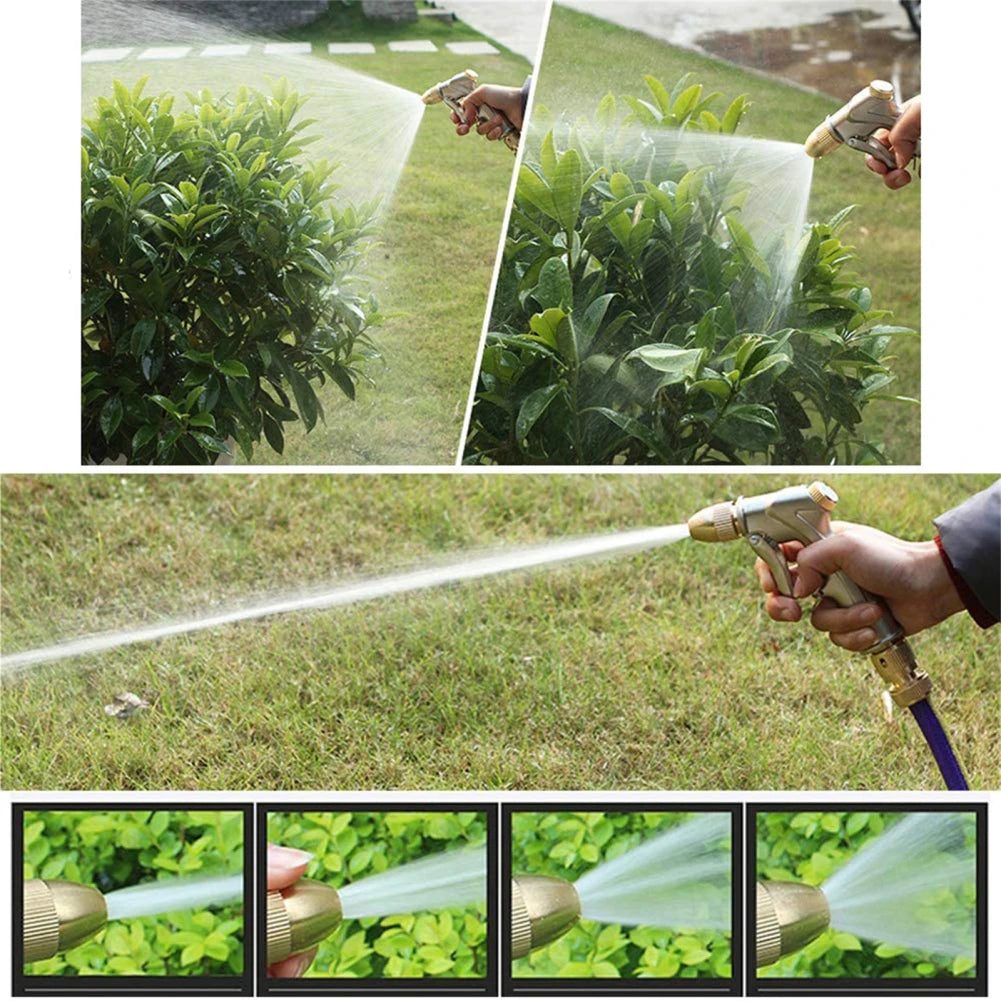 Handheld Water Syringe 360 Degree Rotating Design Multifunctional High Pressure Garden Hose Nozzle Sprayer