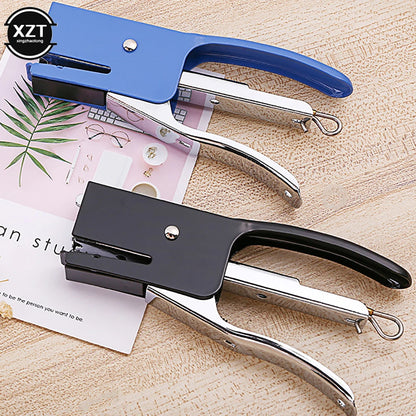 Hand-held Multi-function Metal Labor-saving Durable Stapler Hand Pliers Bill Binding Tool