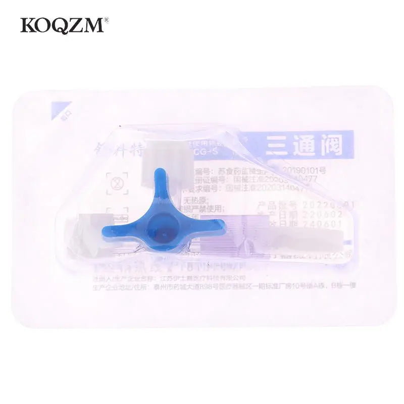 For Clinical Hospital Needle connector of syringe Adapter 2 or 3 Way Stopcock Flexiable T-Connector Extension Tube