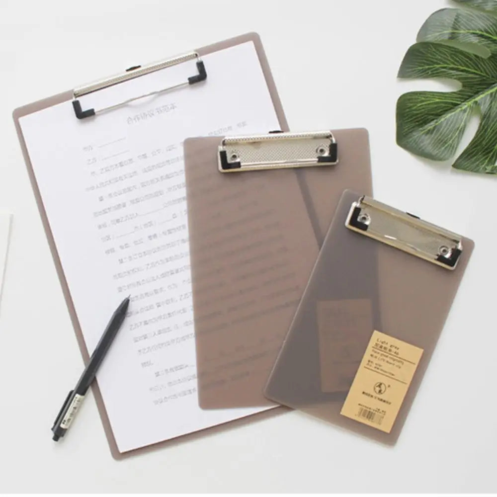 A4/A5/A6 Clip Board File Folder Multifunctional Writing Pad Clamp Paper Clipboard Holder Hanging Plate Sketch Student Office