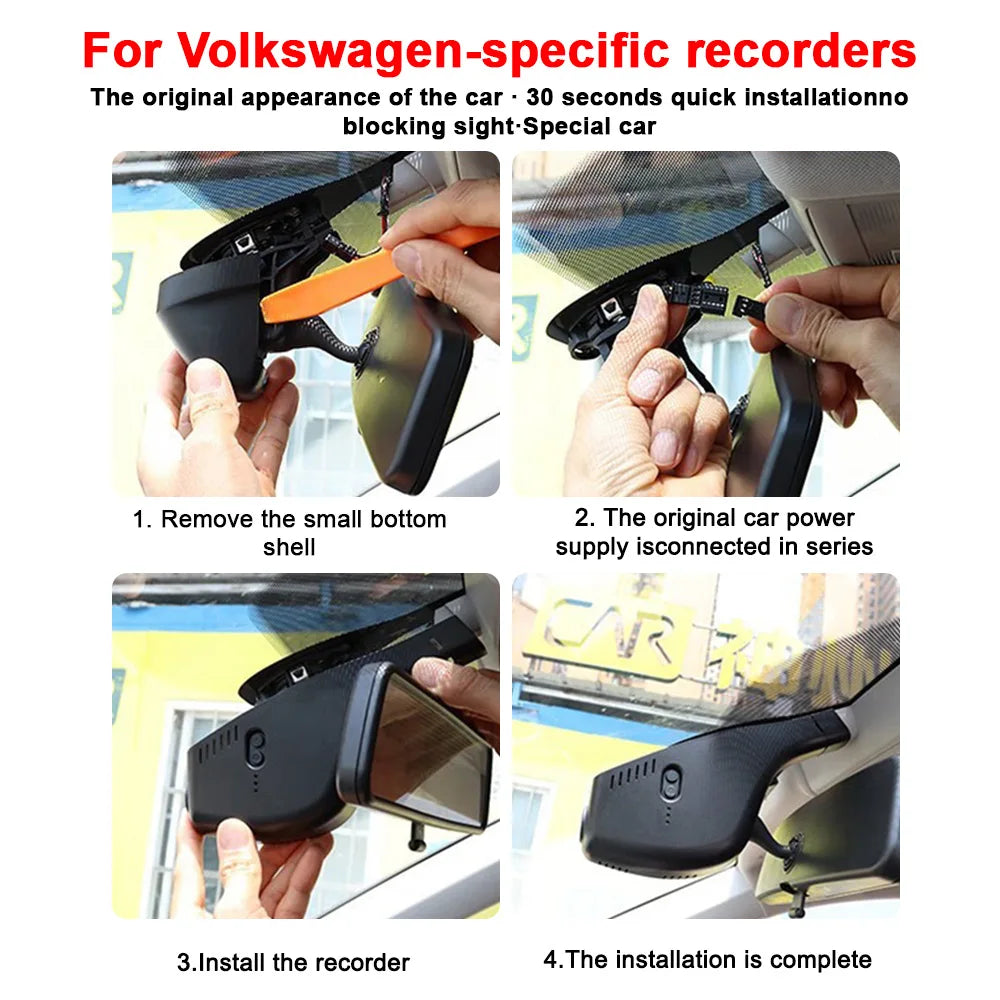 Wifi Car Dash Cam For Volkswagen