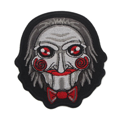 Halloween Embroidered Patches for Clothing Stickers Iron on Patches Stripes DIY Appliques Patches on Clothing Badges Stickers