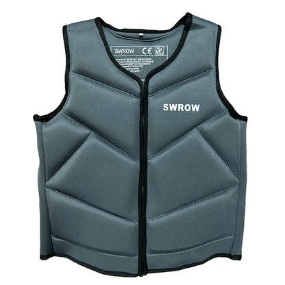 Neoprene Life Vest Adults Surf Life Jacket Ski Motorboats Kayak Raft For Boats Fishing Vest Swimming Drifting Vest Safety Rescue