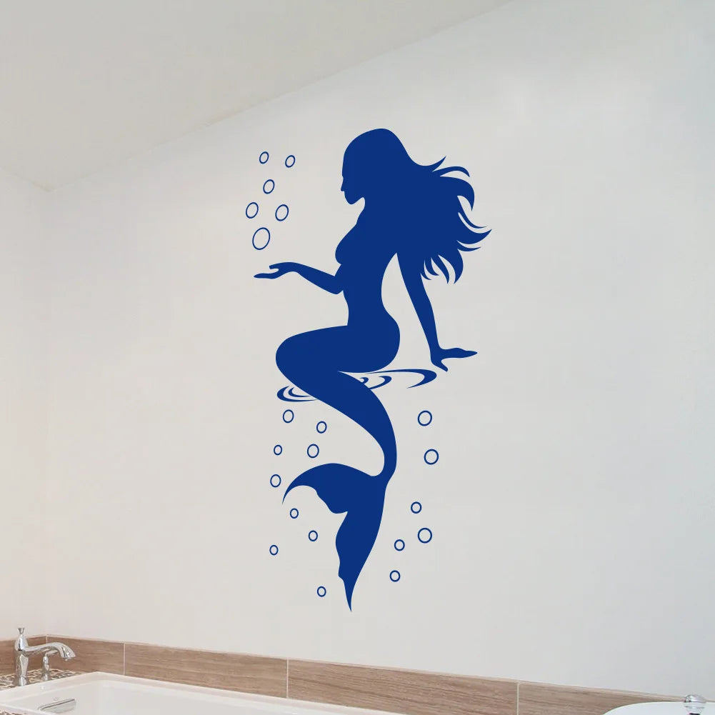 pegatinas de pared de baño de hadas