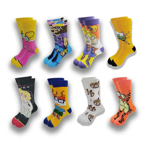 Cartoon Anime SOCKS