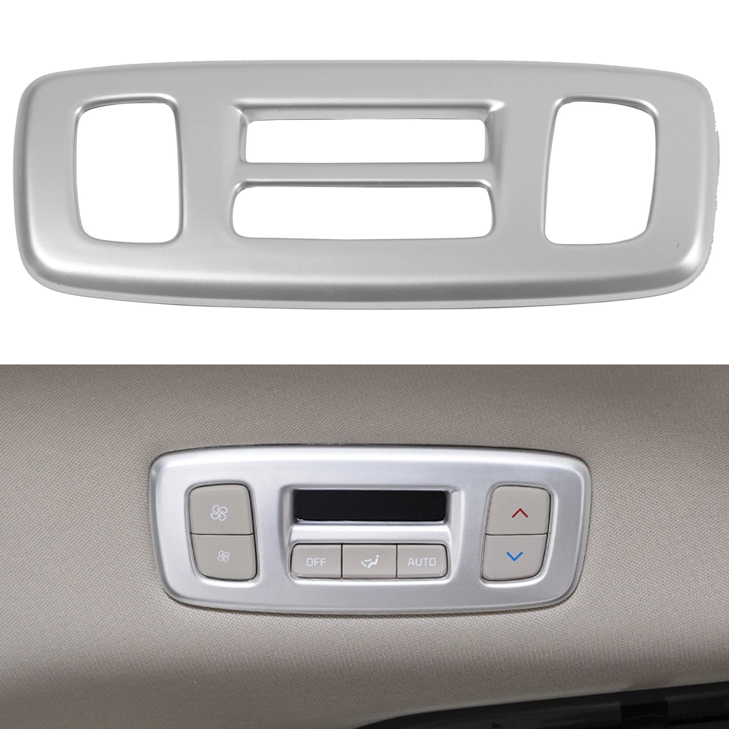 LHD! RHD! For Kia Carnival KA4 2021 2022 2023 Car Accessories ABS Plastic Rear Upper Air Conditioner Switch Button Cover 1PC