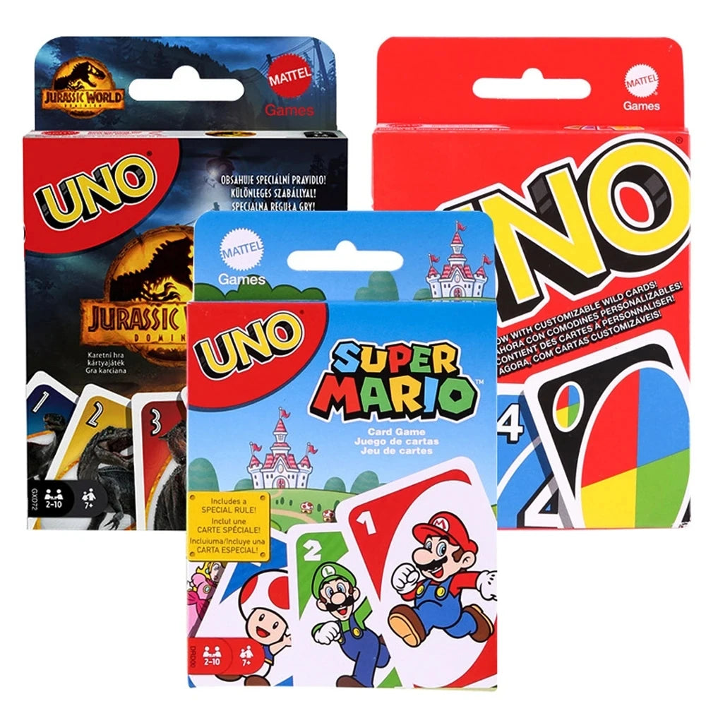 ¡UNO VOLTEO! Juego de mesa de una pieza, patrón de figuras de dibujos animados de Anime, entretenimiento divertido familiar, juegos de cartas, regalos de Navidad