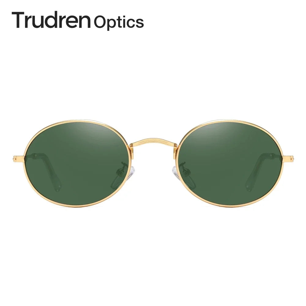 Trudren Designer  Oval Sunglasses