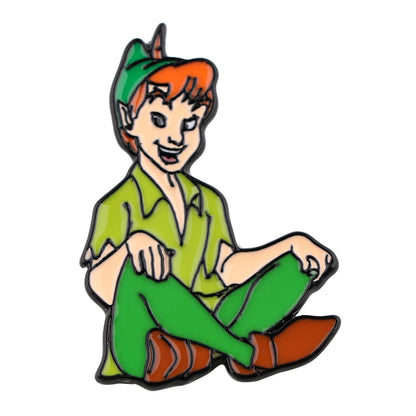 Peter Pan Enamel Pins Lapel Pins for Backpacks Badges Accessories for Jewelry Cute Jewelry Brooches Gift