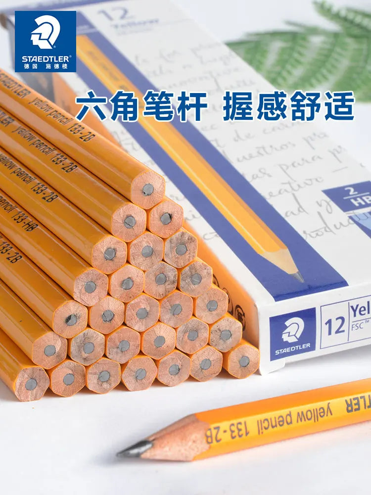 12pcs STAEDTLER Pencil HB/2B School Stationery Office Supplies Drawing Sketch Pencil Student Art Supply