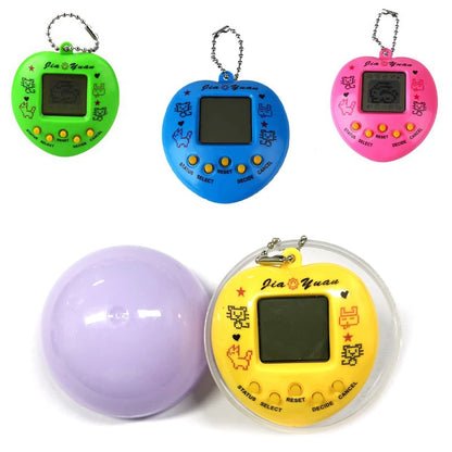 1PCS Funny Macaron Capsules Electronic Pets Tamagotchi 90S Nostalgic 49 Pets In One Virtual Cyber Digital Pet  Pixel Toys