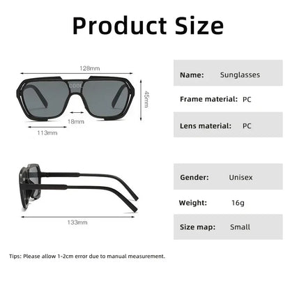 Uv400 Retro Sunglasses