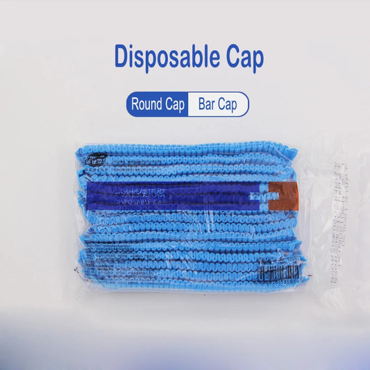 15/20 Pcs Medical Disposable Non-woven Cap Dust Sterile Surgical Cap For Hospitals And Clinicsfor Doctor Nurse Work Head Cover