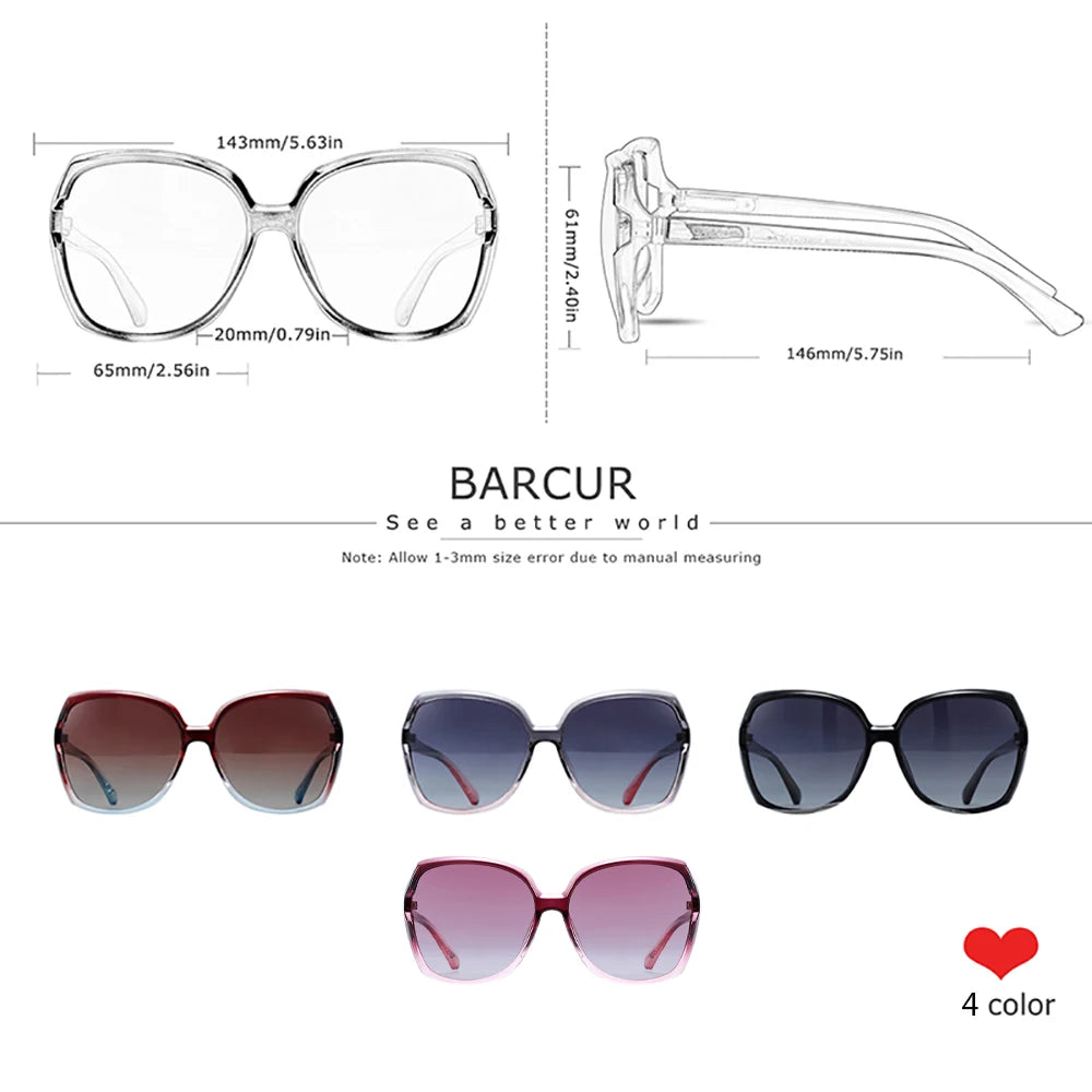 BARCUR  TR90 Sunglasses