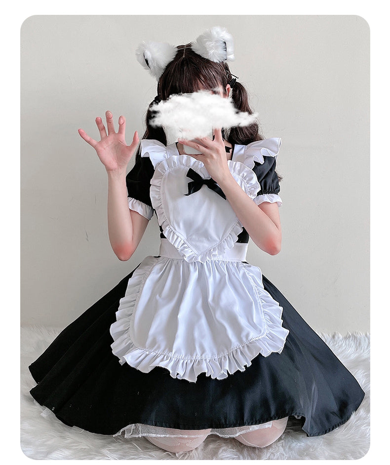 Maid Cute Lolita Dress Plus Size