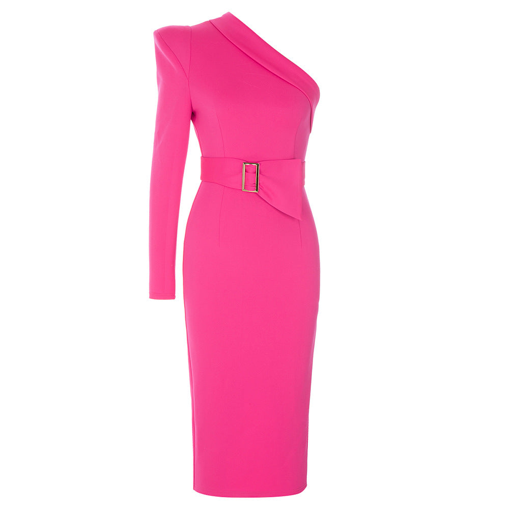 Long Sleeve Slimming Tight Dress