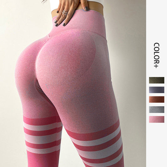 Legging de yoga para gimnasio con control de barriga