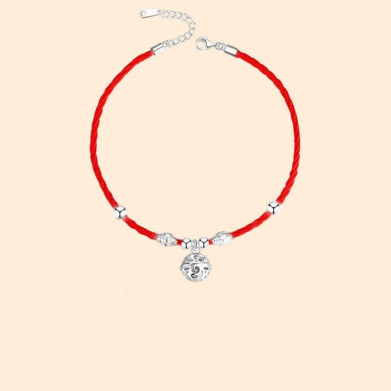 Niche Red Rope Anklet