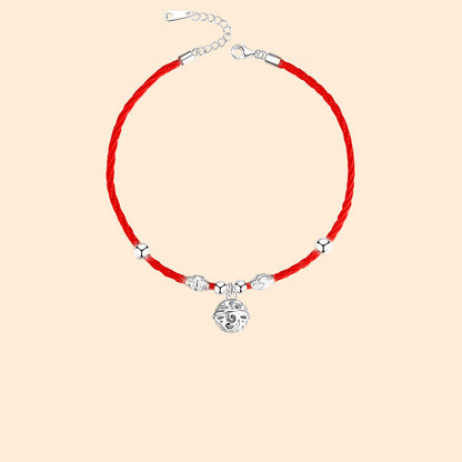 Niche Red Rope Anklet