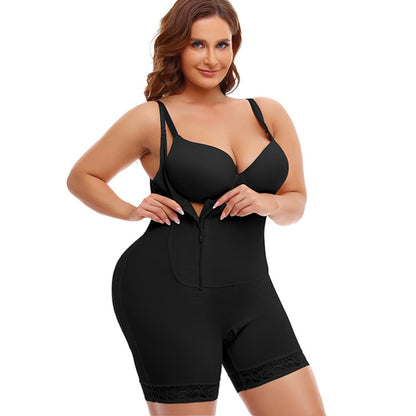 One-piece Waist And Hip Lift Tight Body Plus Size Shapewear