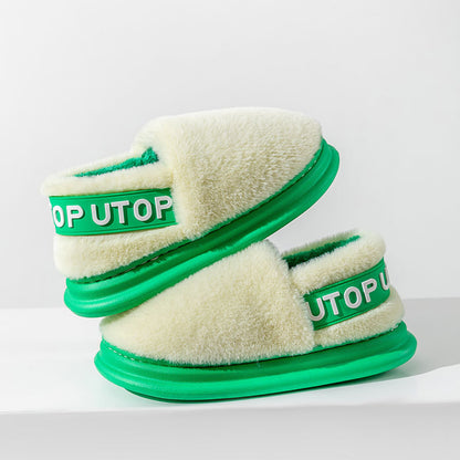 Thick- Plush Slippers