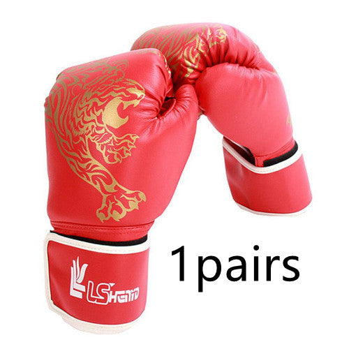 Guantes de boxeo Flame Tiger Guantes de entrenamiento de boxeo