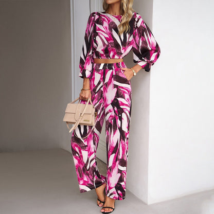 Women's Printed 2 piece