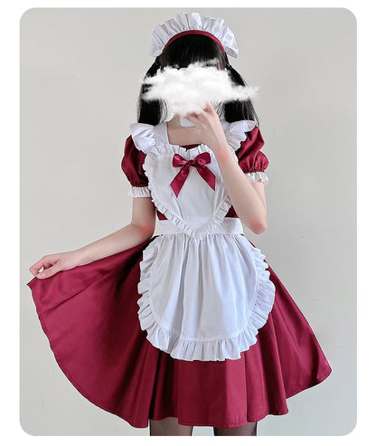 Maid Cute Lolita Dress Plus Size