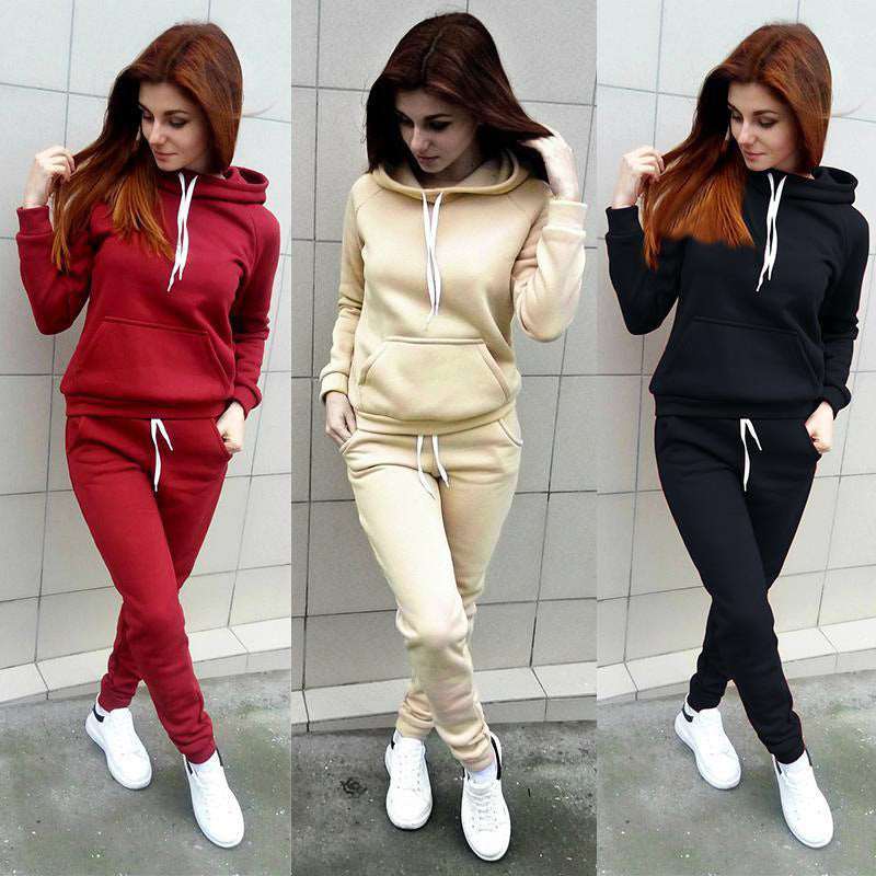 2 piece sweat suit