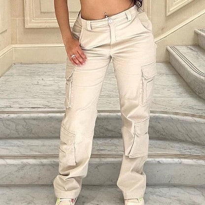 Low Waist Cargo Pants