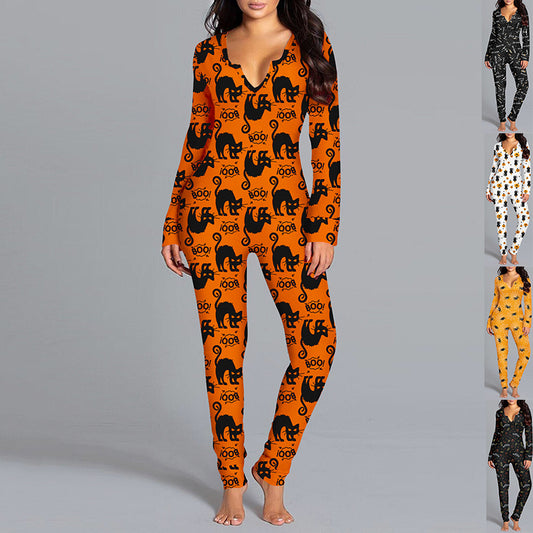 Halloween Printed pajamas