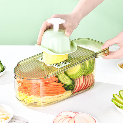 Multifunction Transparent Vegetable Cutter