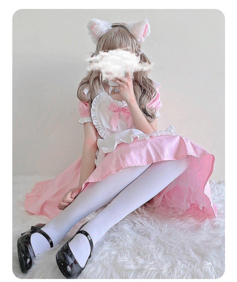 Maid Cute Lolita Dress Plus Size