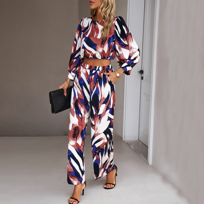 Women's Printed 2 piece