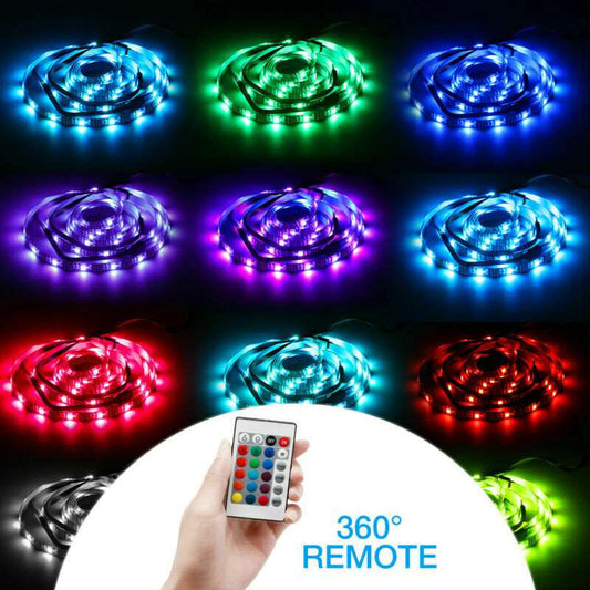 4x50CM USB 5V RGB LED Strip